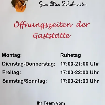 Zum Alten Schulmeister Hotel