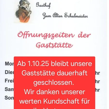Zum Alten Schulmeister * Harra